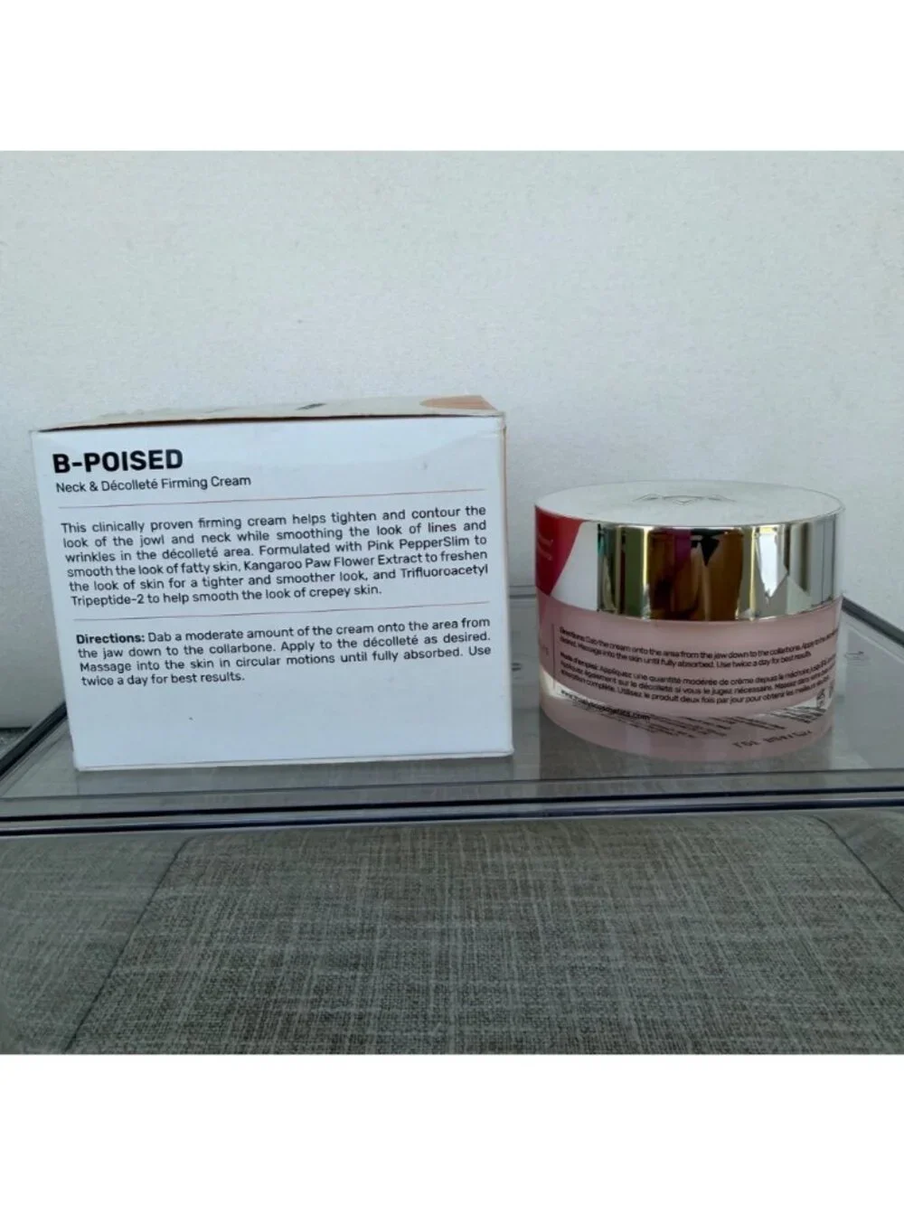 $54 NEW MAELYS B-POISED NECK & DÉCOLLETÉ FIRMING CREAM 50ML